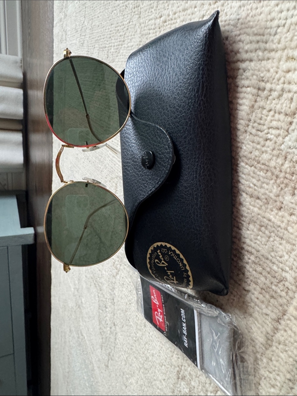 Ray Ban Round Metal Legend Gold